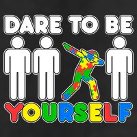 Dabbing Dare to be Yourself Autism Awareness Adult Drive Performance Visor