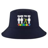 Dabbing Dare to be Yourself Autism Awareness Cool Comfort Performance Bucket Hat