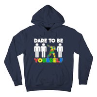 Dabbing Dare to be Yourself Autism Awareness Hoodie