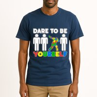 Dabbing Dare to be Yourself Autism Awareness Tall T-Shirt