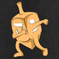 Dabbing Dreidel Cool Comfort Performance Bucket Hat