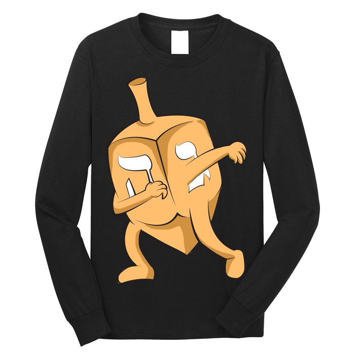 Dabbing Dreidel Long Sleeve Shirt