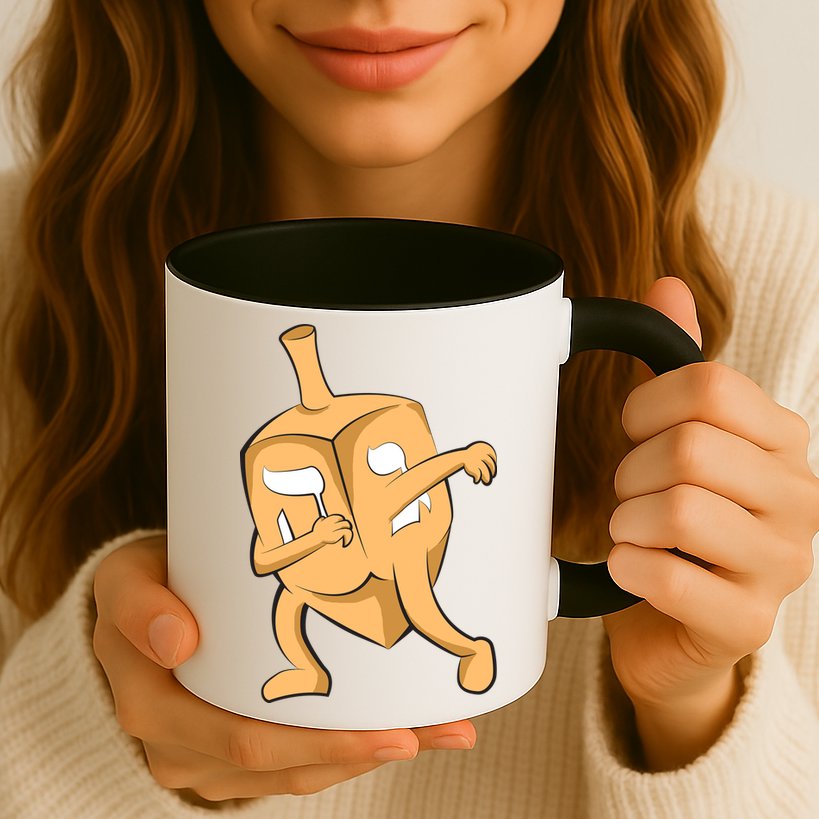 Dabbing Dreidel Mug