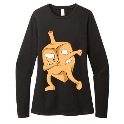 Dabbing Dreidel Womens CVC Long Sleeve Shirt