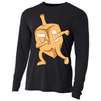 Dabbing Dreidel Cooling Performance Long Sleeve Crew