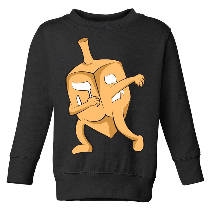 Dabbing Dreidel Toddler Sweatshirt