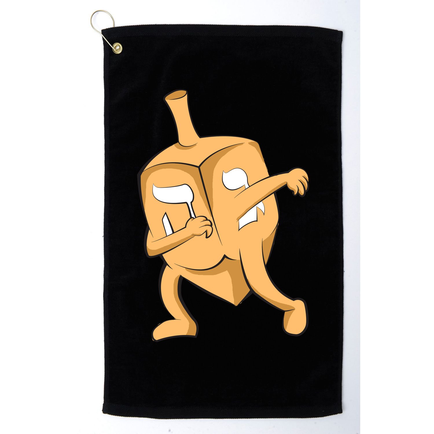 Dabbing Dreidel Golf Towel