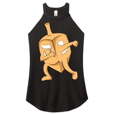 Dabbing Dreidel Women’s Perfect Tri Rocker Tank