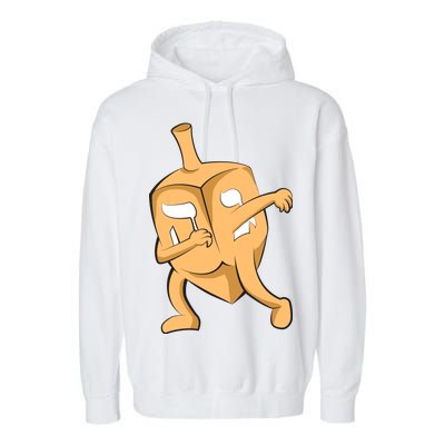 Dabbing Dreidel Garment-Dyed Fleece Hoodie