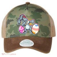 Dabbing Easter Bunny Legacy Tie Dye Trucker Hat