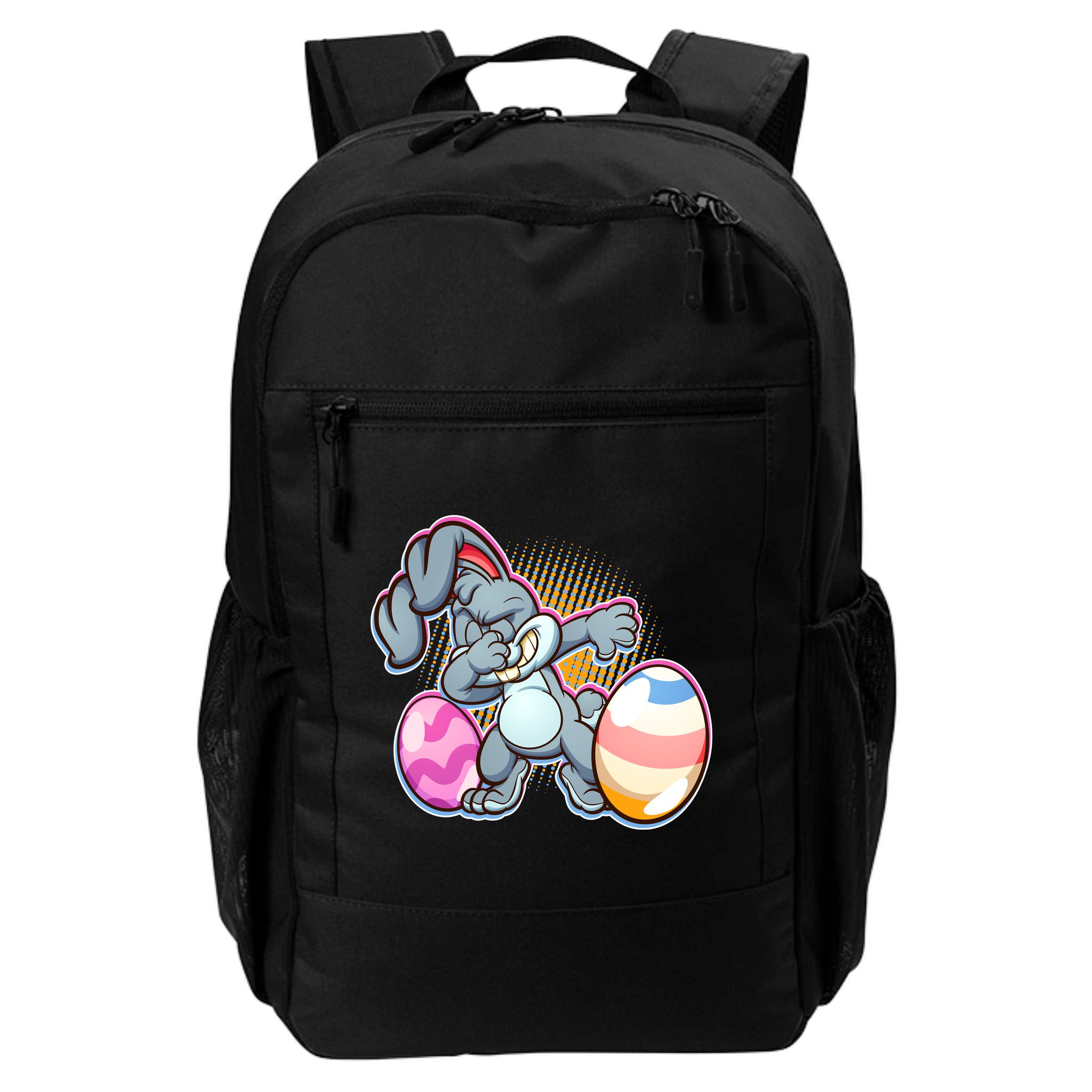 Dabbing Easter Bunny Backpack