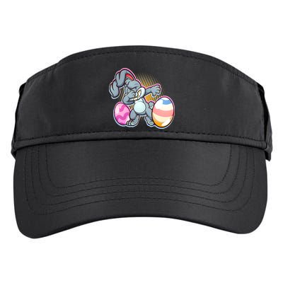 Dabbing Easter Bunny Adult Drive Performance Visor