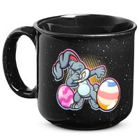 Dabbing Easter Bunny 15oz Campfire Ceramic Mug