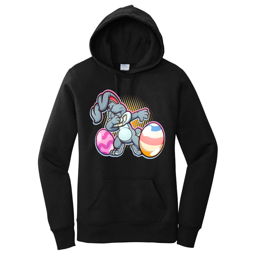 Dabbing Easter Bunny Women's Pullover Hoodie