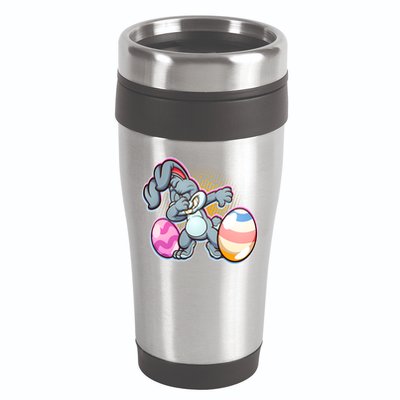 Dabbing Easter Bunny 16oz Travel Tumbler