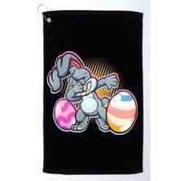 Dabbing Easter Bunny Golf Towel
