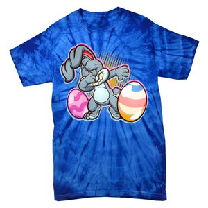 Dabbing Easter Bunny Tie-Dye T-Shirt