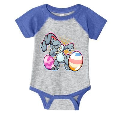 Dabbing Easter Bunny Infant Baby Jersey Bodysuit
