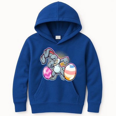 Dabbing Easter Bunny Kids Hoodie