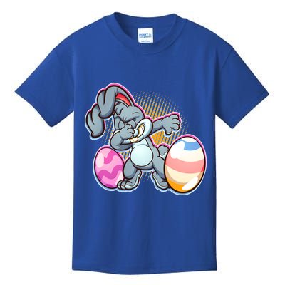 Dabbing Easter Bunny Kids T-Shirt