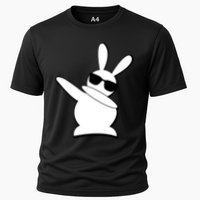 Dabbing Easter Bunny Waring Shades Cooling Performance Crew T-Shirt