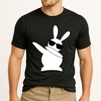 Dabbing Easter Bunny Waring Shades Cooling Performance Crew T-Shirt