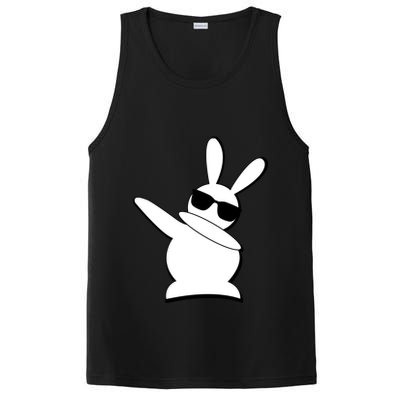 Dabbing Easter Bunny Waring Shades PosiCharge Competitor Tank