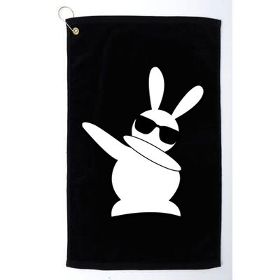 Dabbing Easter Bunny Waring Shades Golf Towel