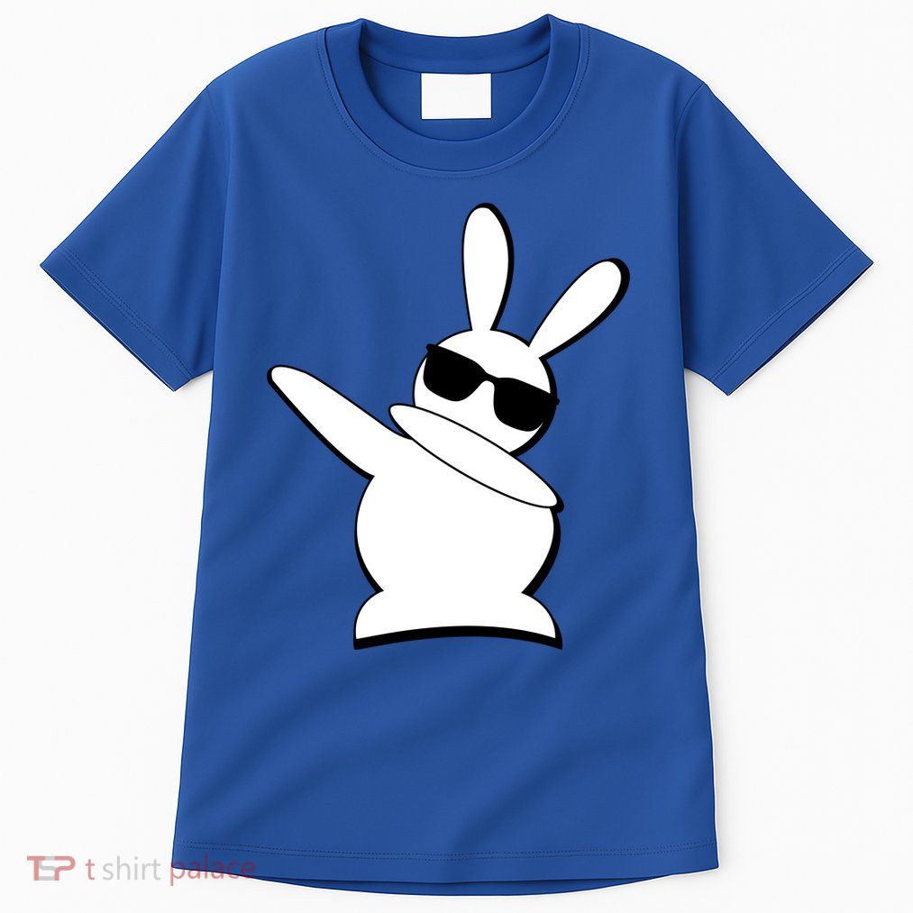 Dabbing Easter Bunny Waring Shades Tall T-Shirt
