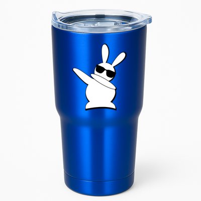 Dabbing Easter Bunny Waring Shades Tumbler