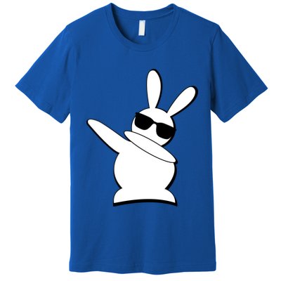 Dabbing Easter Bunny Waring Shades Premium T-Shirt