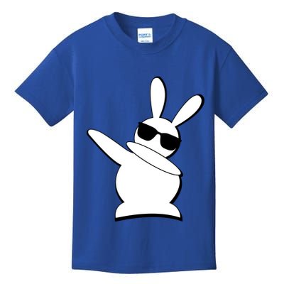 Dabbing Easter Bunny Waring Shades Kids T-Shirt