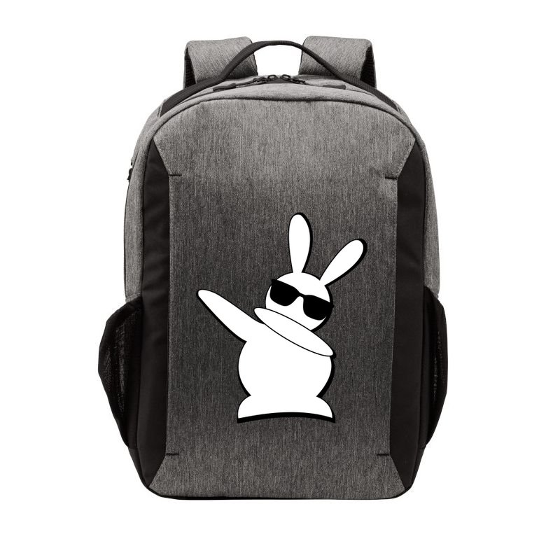 Dabbing Easter Bunny Waring Shades Vector Backpack