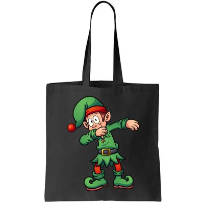 Dabbing Elf Christmas Santa Hat Bag