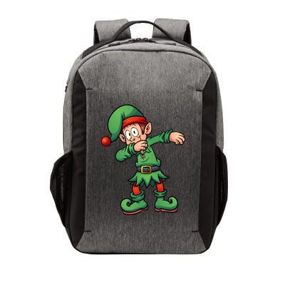Dabbing Elf Christmas Santa Hat Vector Backpack