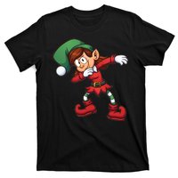 Dabbing Elf Cute Funny Christmas T-Shirt