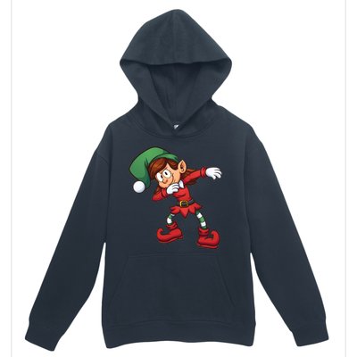 Dabbing Elf Cute Funny Christmas Urban Pullover Hoodie