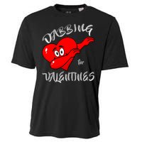 Dabbing For Love Valentines Day Heart Cooling Performance Crew T-Shirt