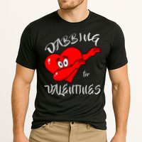 Dabbing For Love Valentines Day Heart Cooling Performance Crew T-Shirt