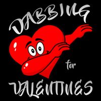 Dabbing For Love Valentines Day Heart Wool Snapback Cap