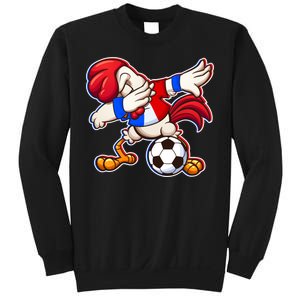 Dabbing French Soccer Rooster Sweatshirt