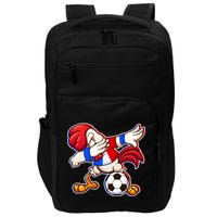 Dabbing French Soccer Rooster Impact Tech Backpack