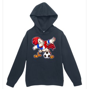 Dabbing French Soccer Rooster Urban Pullover Hoodie