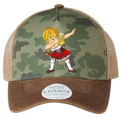 Dabbing German Girl Oktoberfest Legacy Tie Dye Trucker Hat