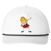 Dabbing German Girl Oktoberfest Snapback Five-Panel Rope Hat