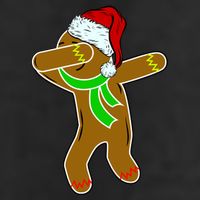 Dabbing Gingerbread Man Cool Comfort Performance Bucket Hat