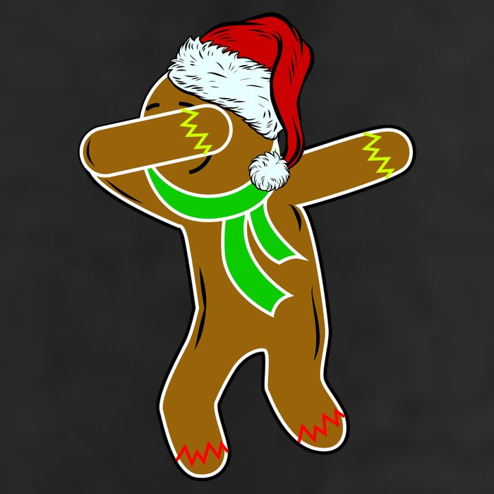 Dabbing Gingerbread Man Cool Comfort Performance Bucket Hat