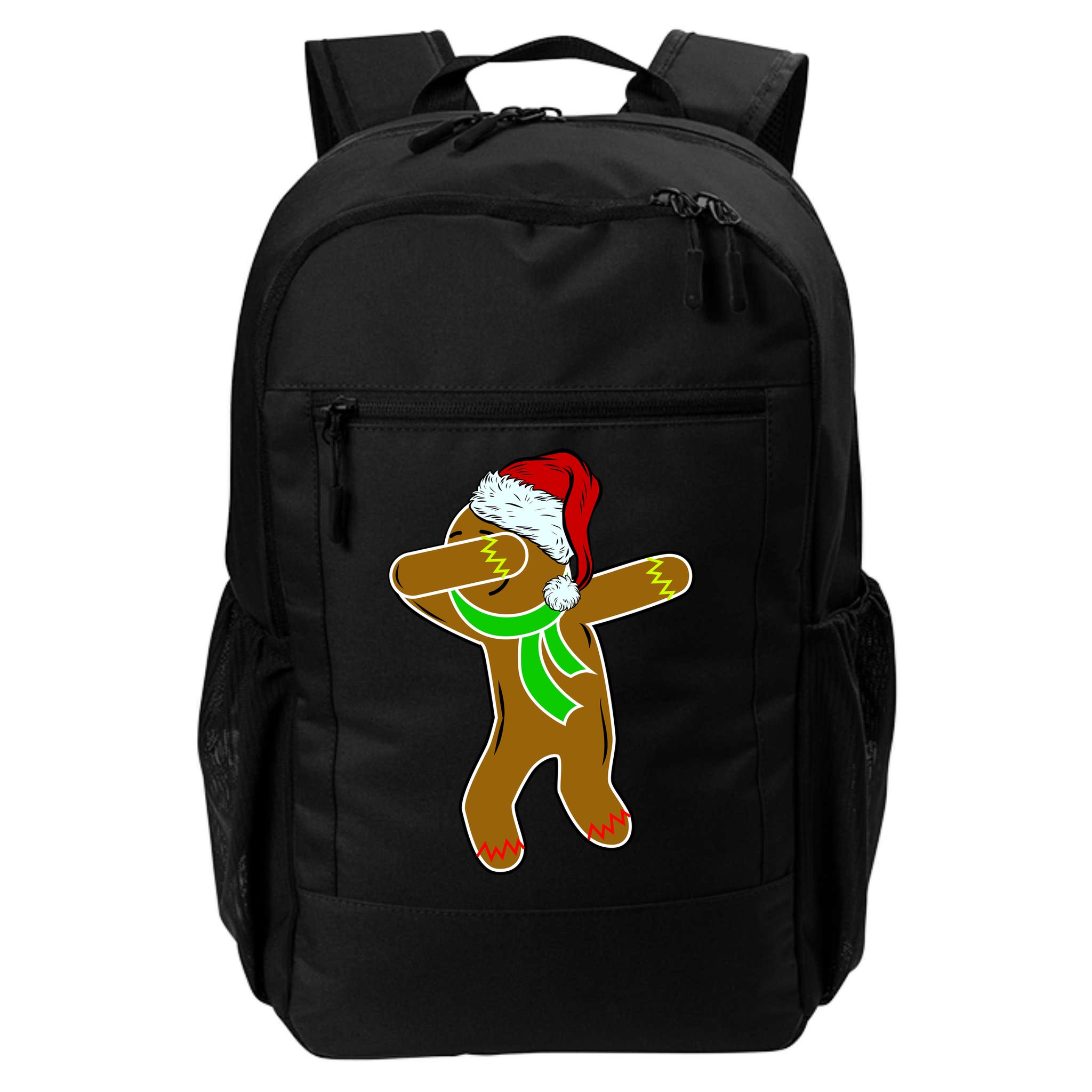 Dabbing Gingerbread Man Backpack