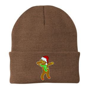 Dabbing Gingerbread Man Knit Cap Winter Beanie