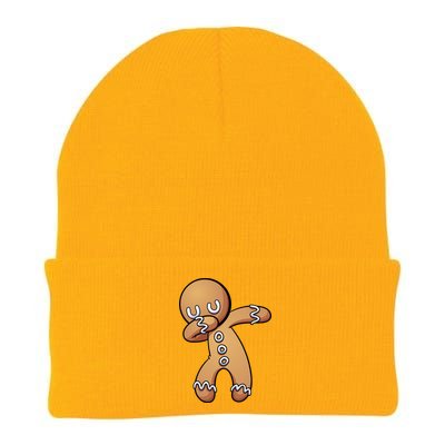 Dabbing Gingerbread Man Christmas  Knit Cap Winter Beanie